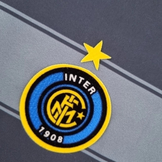 Camisa Inter de Milão Retrô 2004/05 Torcedor  Masculino - Cinza