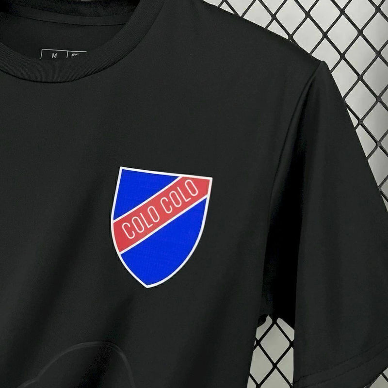 Camisa Colo Colo centenário 2025/26 Adidas Torcedor masculina - preta