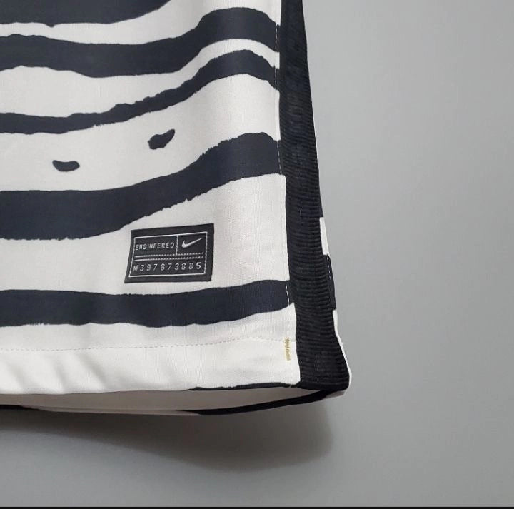 Camisa Coreia do Sul Away 2020/21 Torcedor Nike Masculina - Preto e Branco