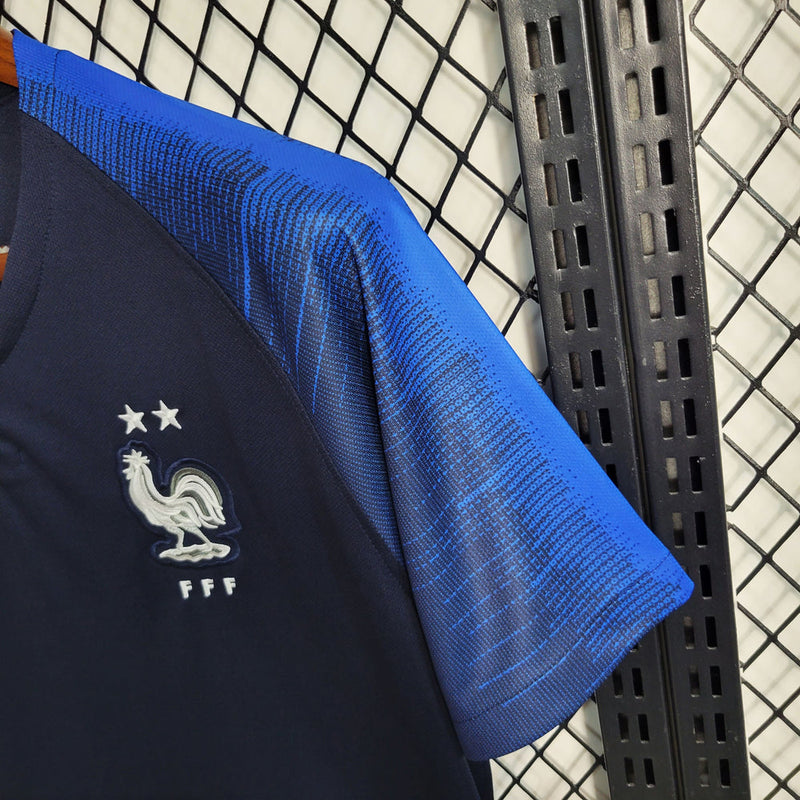Camisa França Retrô I 2018 Torcedor Masculina