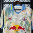 Camisa Red Bull Salzburg "Superkid Mundial" 2025/26 Puma Torcedor Masculina - Bege