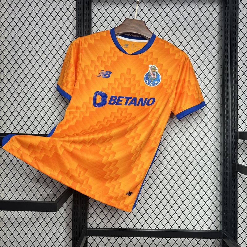 Camisa FC porto Away (2) 2024/25 Torcedor masculina - laranja