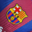 Camisa Barcelona Home I 2023/24 Nike Jogador Masculina - Grená e Azul