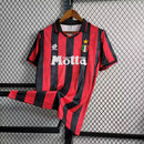 Camisa Retrô AC Milan Home (1) 1993/94 Lotto Torcedor Masculina