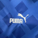 Camisa Parma Away II 1995/96 Puma Retrô Masculina Azul com detalhes amarelos, escudo histórico bordado e design clássico inspirado na era de ouro do futebol italiano.”