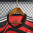 Camisa Flamengo Third (3) 2022/23  Adidas Torcedor Masculina vermelha/preta