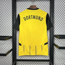 Camisa Borussia Dortmund Home 2024/25 Torcedor Masculina Puma oficial amarela com detalhes em preto e escudo bordado