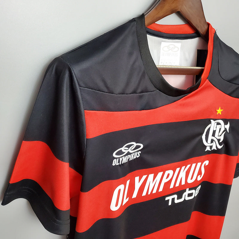 Camisa flamengo Retrô 2009 Olympikus Torcedor Masculina