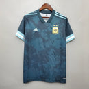 Camisa Argentina Away II 2020/21 Adidas Torcedor Masculina azul escuro com detalhes celestes, tecido leve e respirável, corte masculino – ideal para torcer, colecionar e uso casual.