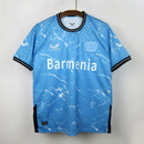 Camisa Bayer 04 Leverkusen Third III 2023/24 Castore Torcedor Masculina - Azul