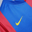 Camisa Barcelona Home I 2006/07 Nike Retrô Masculina - Grená e Azul