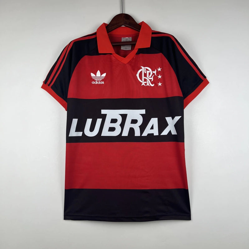 Camisa flamengo Retrô 1986/87 Adidas Torcedor Masculina - vermelha