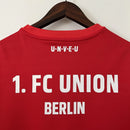 Camisa Union Berlin Home I 2022/23 Adidas Torcedor Masculina - Vermelha e Branca