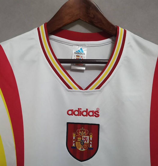 Camisa Espanha Away Third 1996/98 Torcedor Masculina