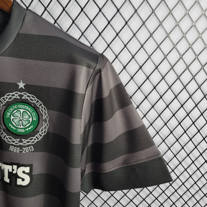 Camisa Retrô Celtic Especial 125 Anos 2012/13 Torcedor Masculina - Cinza