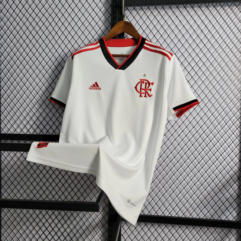 camisa flamengo away 2022 23 branca