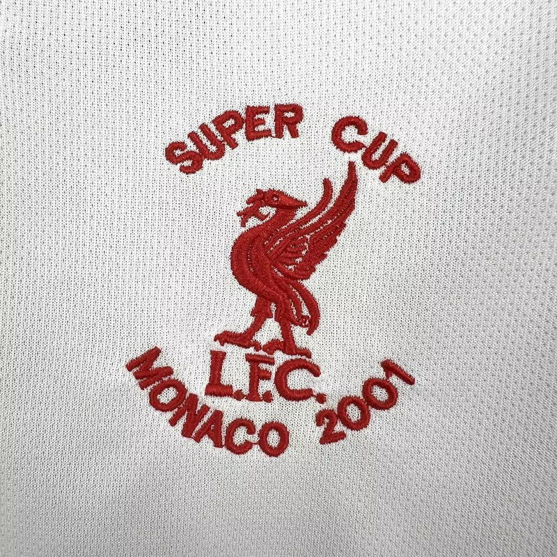 Camisa Liverpool Away (2) 2001/02 Reebok Retrô Masculina