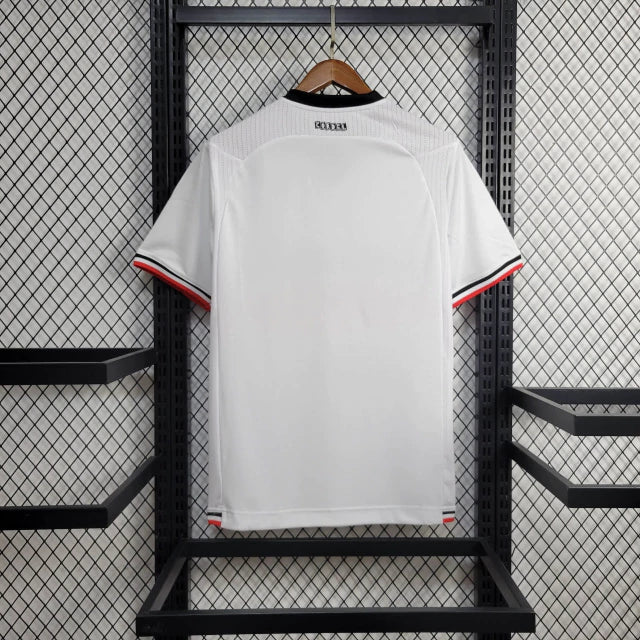 Camisa Santa Cruz Away (2) 2024/25 Torcedor Masculina oficial, cores do uniforme alternativo, escudo bordado, tecido leve e respirável