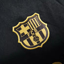 Camisa Barcelona 20/21 Manga Longa Nike - Preto