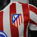 Camisa Atlético de Madrid Home I 2025/26 Nike Jogador Masculina - Vermelha e Branca
