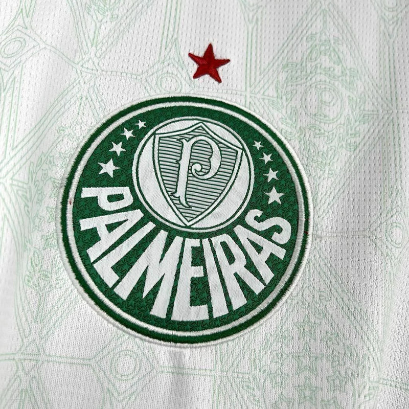 Camisa Palmeiras Away 25/26 Puma Torcedor Masculina - Branca