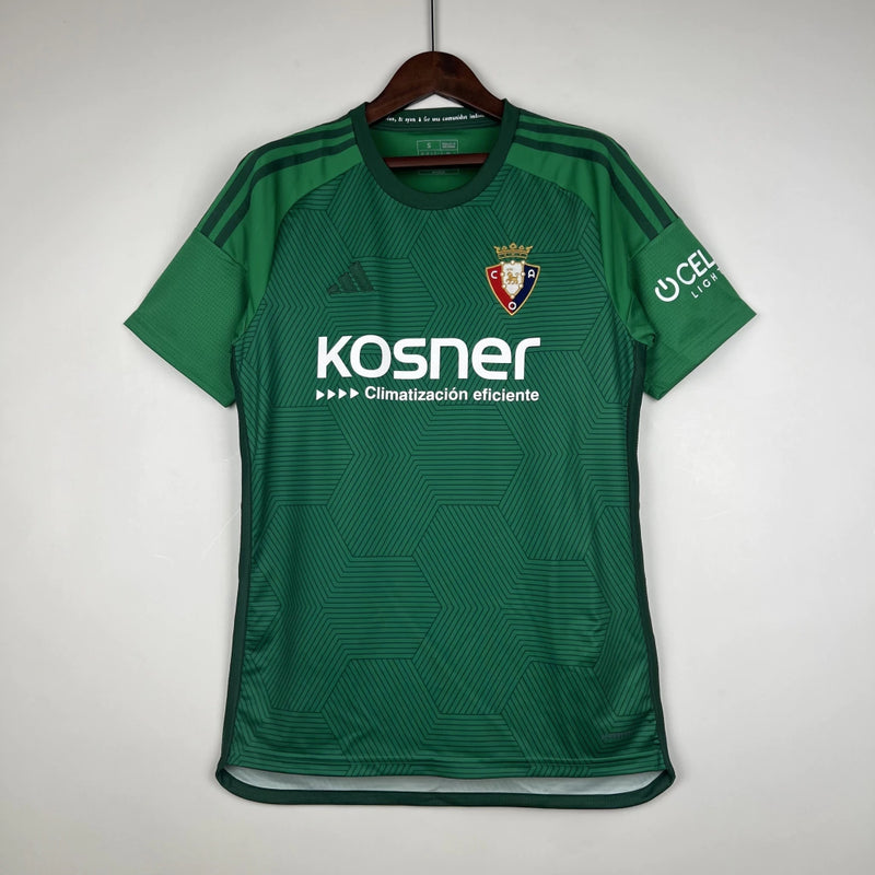 Camisa Osasuna Third III 2023/24 Adidas Torcedor Masculina - Verde