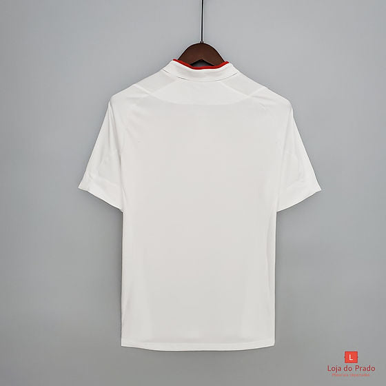 Camisa Retro Inglaterra Home 2012/13 umbro Torcedor masculina - branca