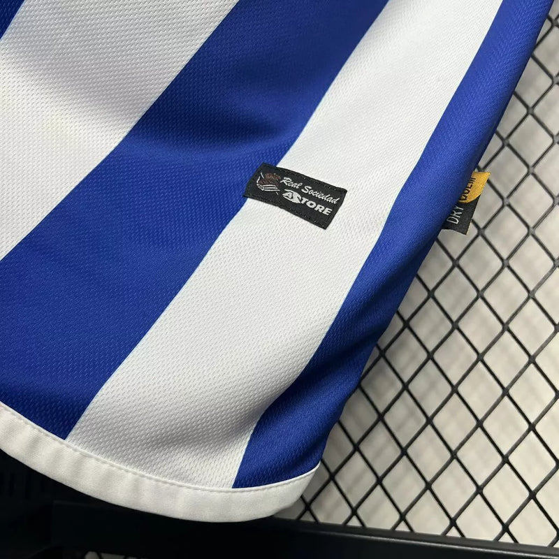 Camisa Real Sociedad Home (1) 2002/03 Astore Retrô Masculina