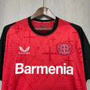 Camisa Bayer 04 Leverkusen Home I 2024/25 Castore Torcedor Masculina - Vermelha