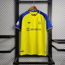 Camisa Al-Nassr Home 2022/23 Torcedor Masculina amarela da Adidas, modelo titular do time saudita, uniforme de futebol confortável em poliéster respirável, ideal para jogos, colecionadores e fãs do clube árabe.