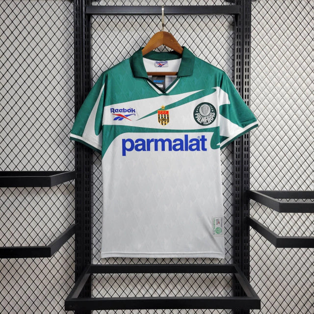 Camisa Palmeiras Away (2) 'Campeonato Paulista' 1996 Reebok Retrô Masculina