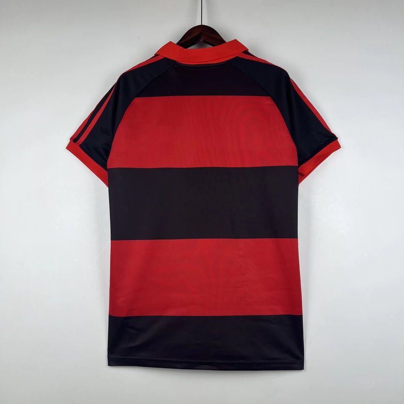 Camisa flamengo Retrô 1986/87 Adidas Torcedor Masculina - vermelha