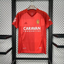 Camisa Real Zaragoza Away II 2024/25 Adidas Torcedor Masculina - Vermelha