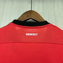 Camisa Bayer 04 Leverkusen Home I 2024/25 Castore Torcedor Masculina - Vermelha
