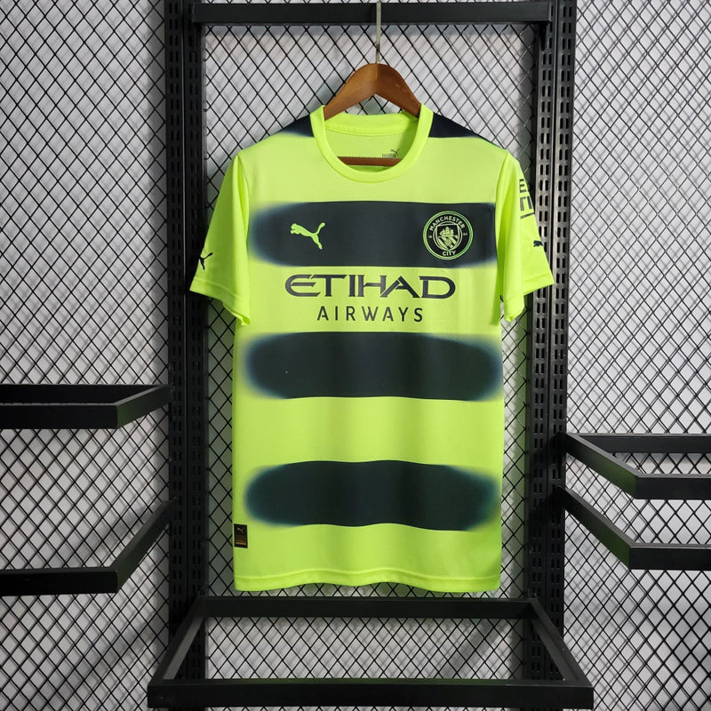 Camisa Manchester City Third 22/23 - Torcedor Puma Masculino - Verde