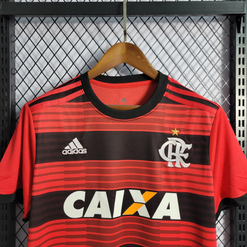 Camisa Flamengo Home (1) 2018/19 Adidas Retrô Torcedor Masculina