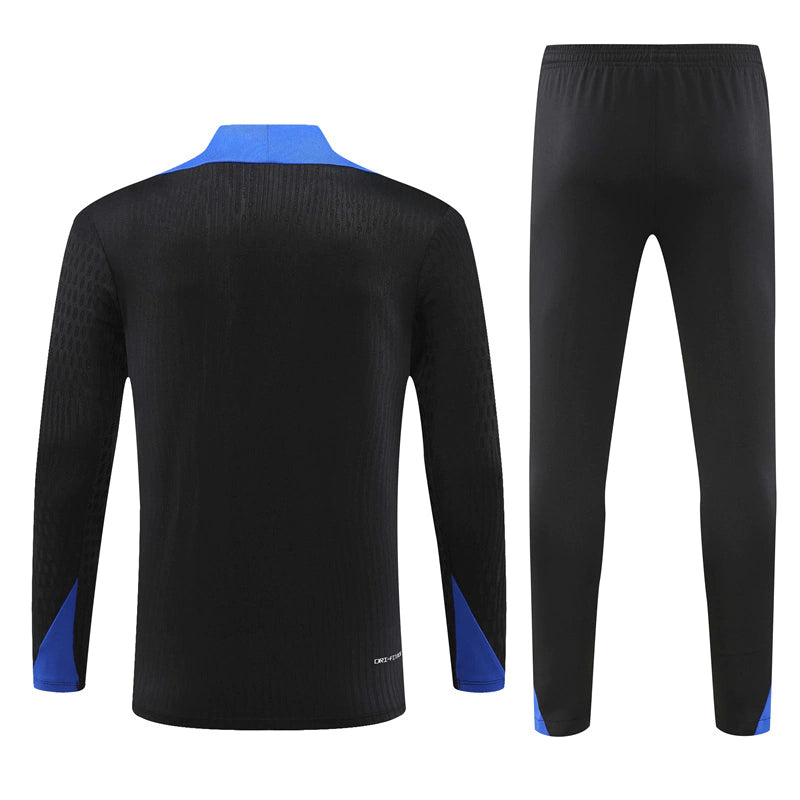 Conjunto França Nike Agasalho e Calça Preto 2024/25