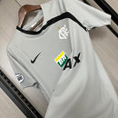 Camisa Flamengo Goleiro 2008 Lubrax torcedor Masculina - cinza