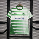 Camisa Greuther Fürth Home 2024/25 Masculina Puma para torcedor, verde com detalhes em branco, modelo oficial do clube alemão, ideal para fãs do Greuther Fürth"