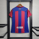 Camisa Barcelona Home I 2023/24 Nike Torcedora Feminina -Grená e Azul
