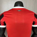 Camisa AC Milan Home I 2024/25 Puma Jogador Masculina - Preta e Vermelha
