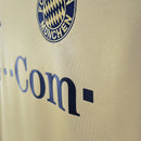 Camisa Bayern de Munique Away II 2004/05 Adidas Retrô Masculina - Dourada