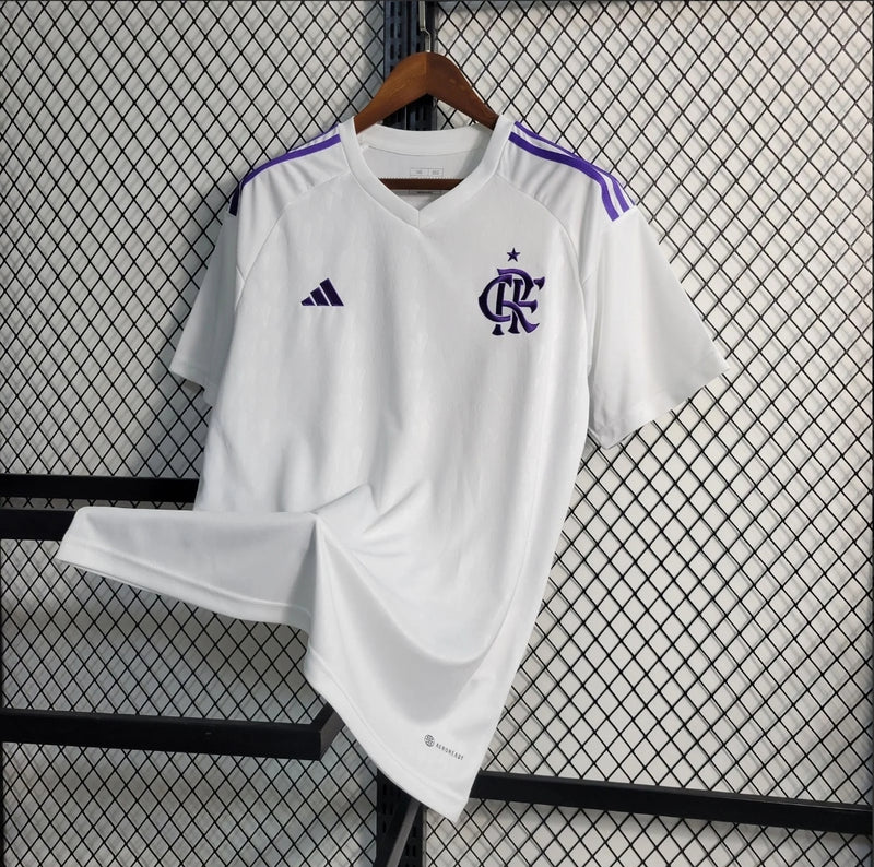 Camisa Flamengo Goleiro 2023/24 Torcedor Masculina - branca