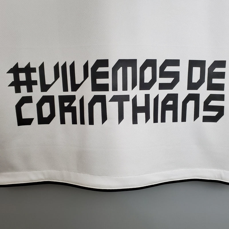 Camisa Corinthians Home I 2012 Nike Torcedor Masculina - branca + patch