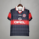 Camisa Bayern de Munique Away II 1997/99 Adidas Retrô Masculina - Azul
