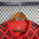 Camisa Egito Pré-Jogo 2025/26 Puma Torcedor Masculina vermelha, com detalhes da seleção egípcia, tecido leve e respirável, ideal para treinos, aquecimento e torcedores da equipe africana”