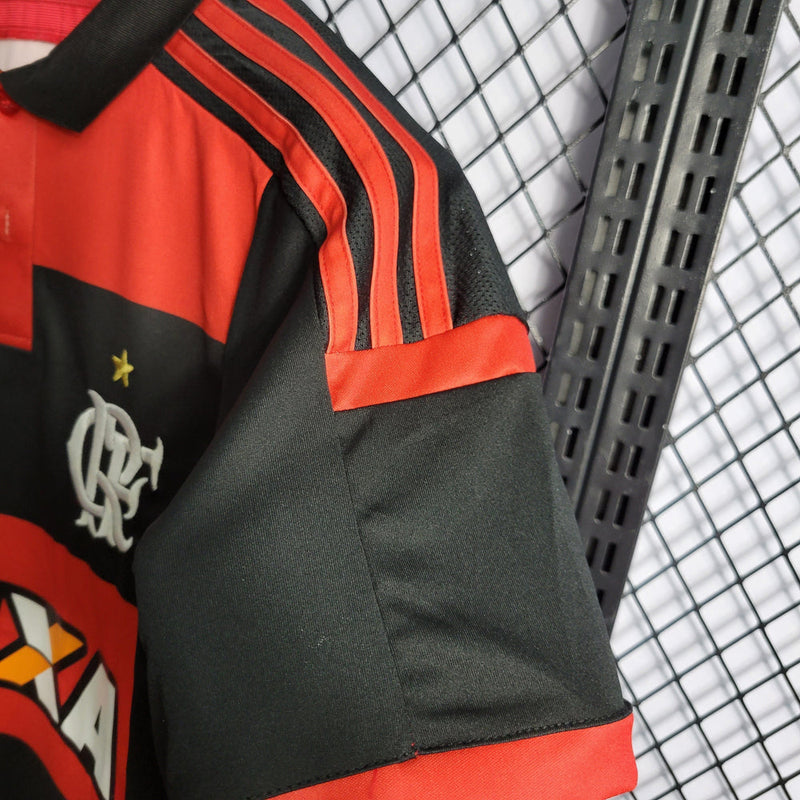Camisa Flamengo Retrô Home (1) 2017/18 Adidas Torcedor Masculina