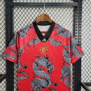 Camisa Manchester United 'Ano Novo Chinês' 2019/20 Adidas Retrô Masculina