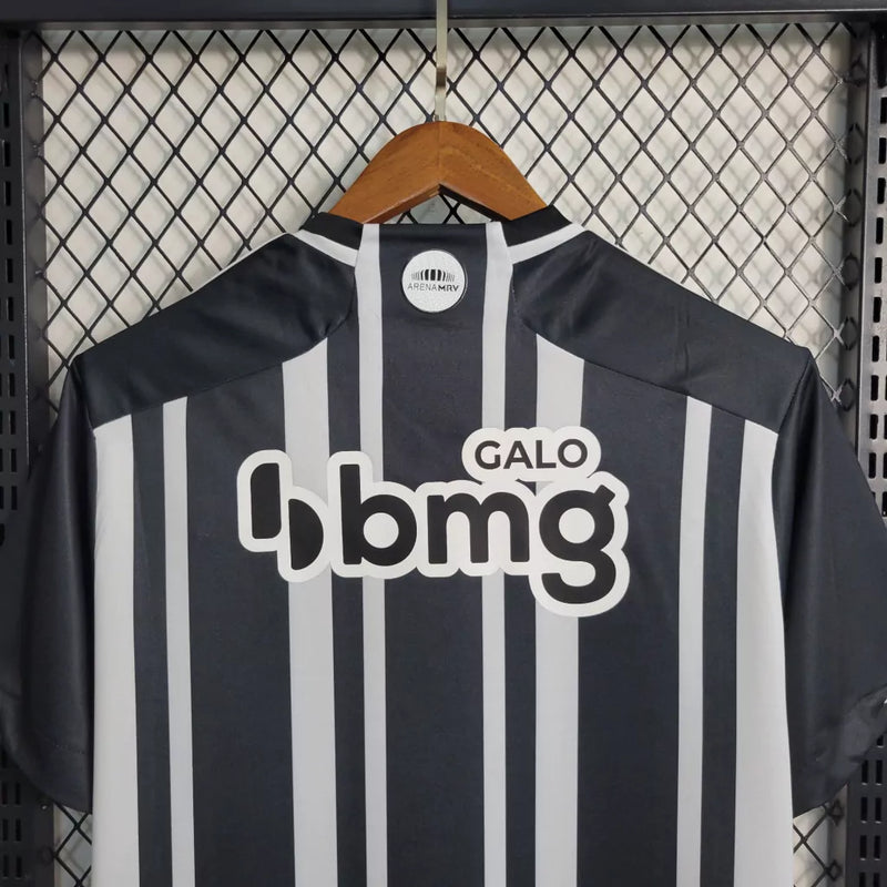 Camisa Atlético Mineiro Home 2023/24 Torcedor masculina - branco/preta