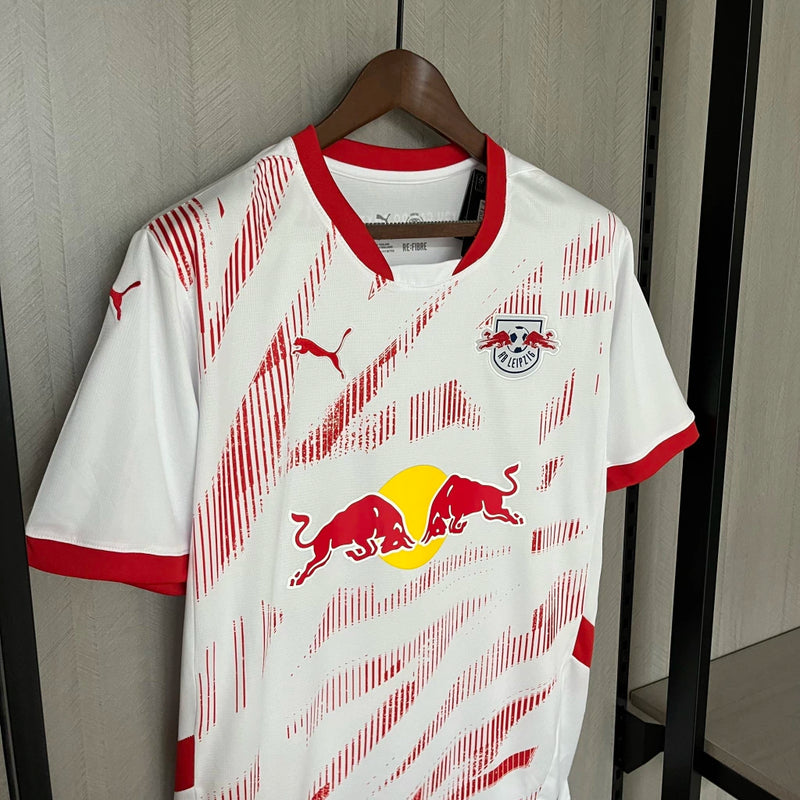 Camisa RB Leipzig Home I 2024/25 Puma Torcedor  Masculina - Branca